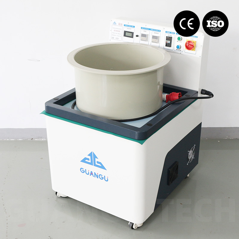 半導(dǎo)體零件表面處理用強(qiáng)磁拋光機(jī)：精密制造的“隱形守護(hù)者”